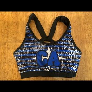 California Allstars sports bra